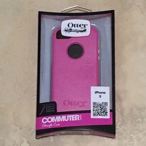 New OtterBox Commuter Pink  Breast Cancer iPhone 5